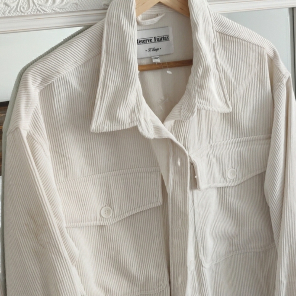 🆕 Oversized Corduroy Shaket